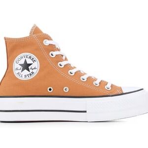 Converse Women's High-Top Sneakers - Bold Orange
